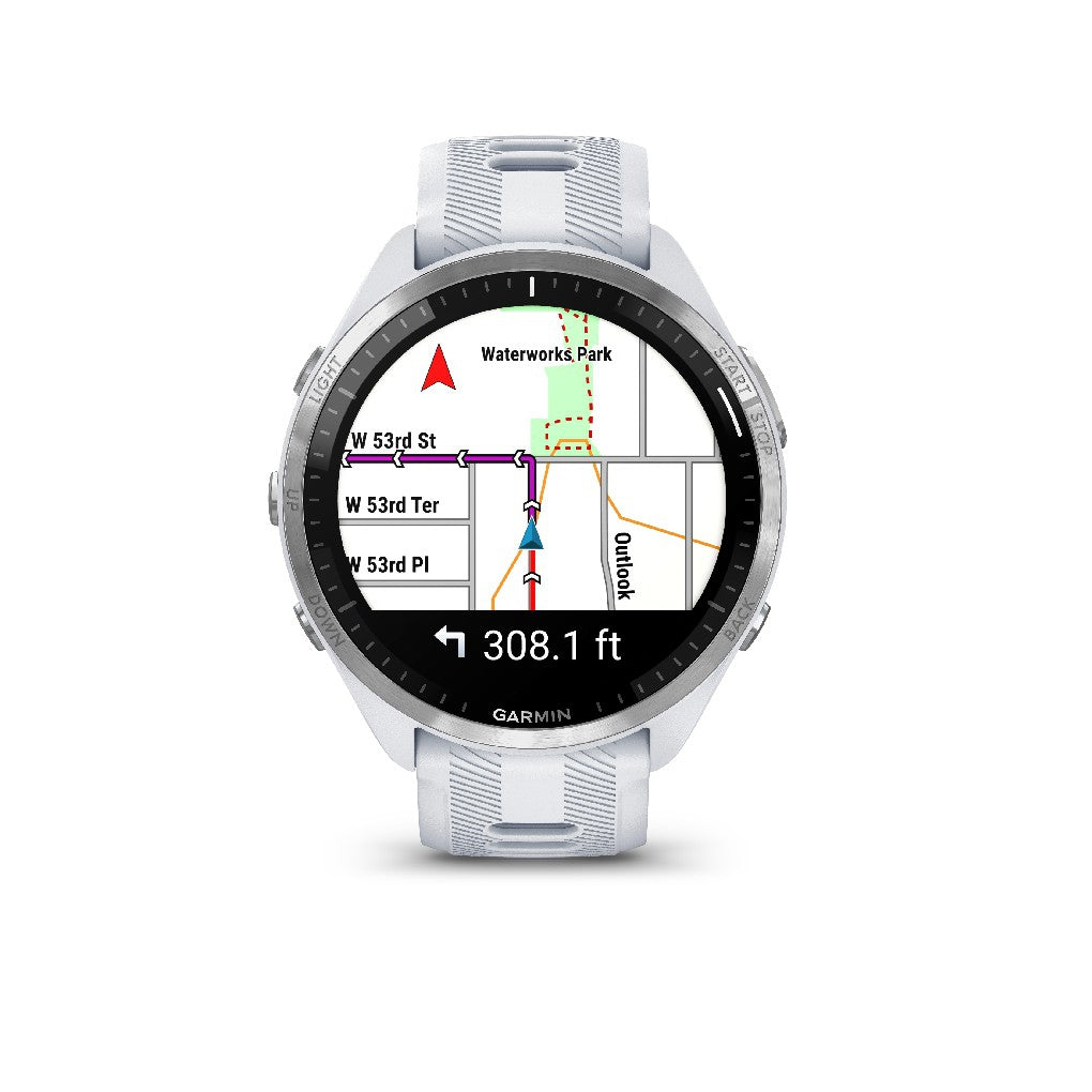 Reloj Garmin Forerunner 965 Music Blanco/Gris