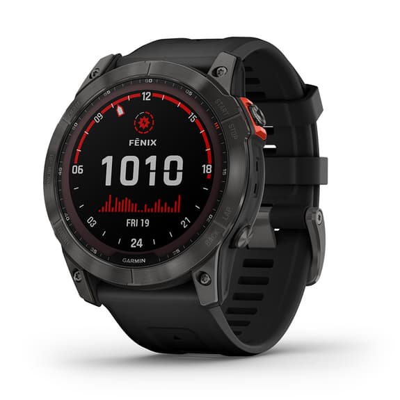 Garmin Fenix 7X Solar negro con correa negro