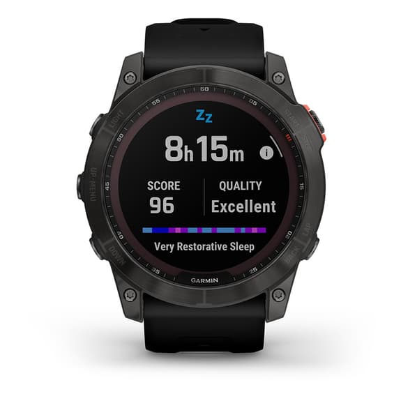 Garmin Fenix 7X Solar negro con correa negro