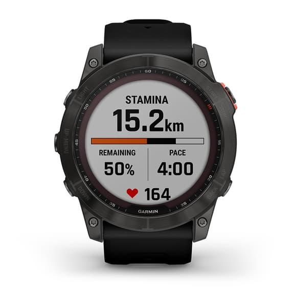 Garmin Fenix 7X Solar negro con correa negro