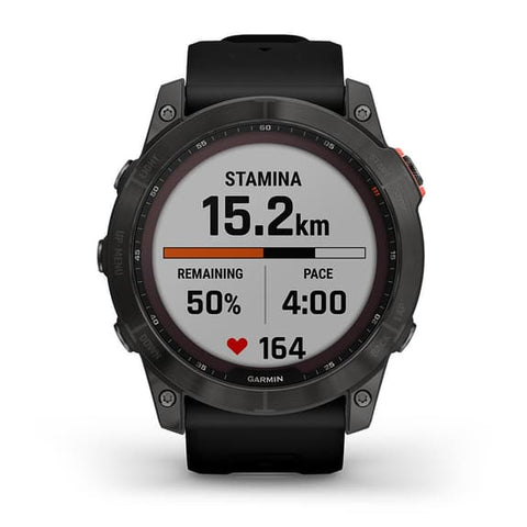 Garmin Fenix 7X Solar negro con correa negro