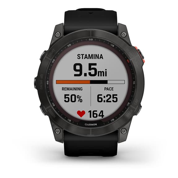 Garmin Fenix 7X Solar negro con correa negro