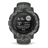 Garmin Instinct 2 Camo Edition Noir Gris Camouflage