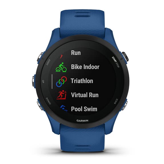 Garmin Forerunner 255 blu nero