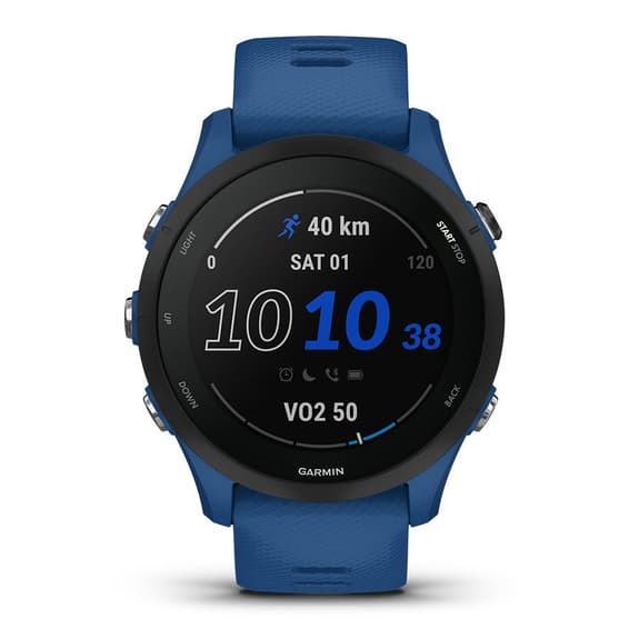 Garmin Forerunner 255 blu nero