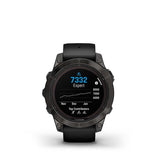 Cinturino Garmin Fenix ​​​​7 Pro Solar Sapphire Titanium Charcoal Grey Nero