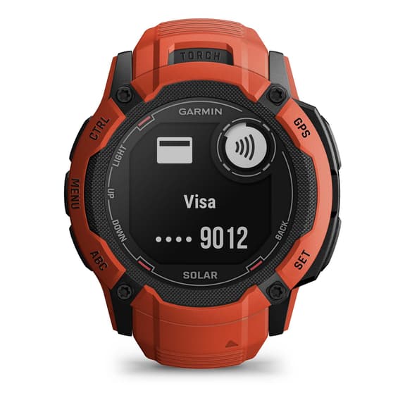 Garmin Instinct 2X Solaire rouge