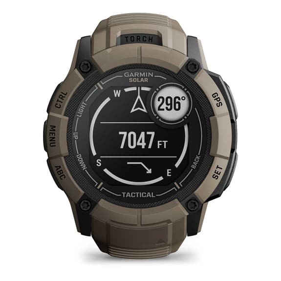 Garmin Instinct 2X Solar Tattico marrone