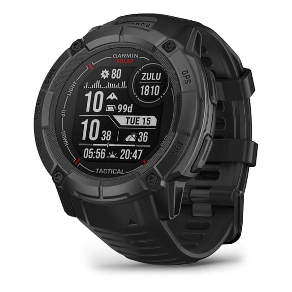 Garmin Instinct 2X solaire tactique noir