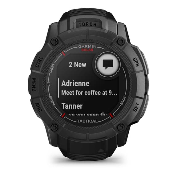 Garmin Instinct 2X solaire tactique noir