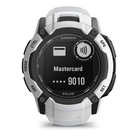 Garmin Instinct 2X Solar bianco grigio scuro