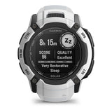 Garmin Instinct 2X Solaire blanc gris foncé