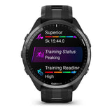 Garmin Forerunner 965 negro correa negro gris