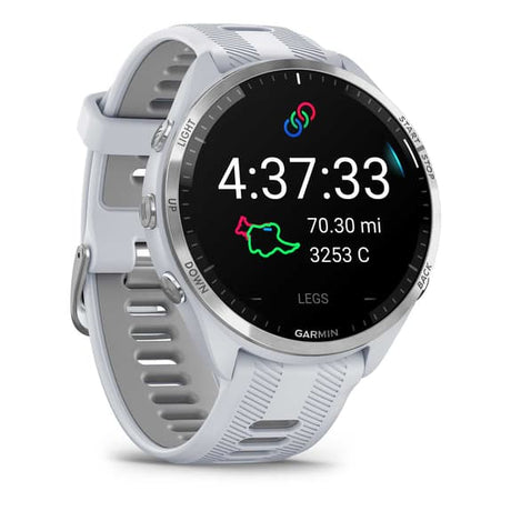 Garmin Forerunner 965 blanco correa blanco gris