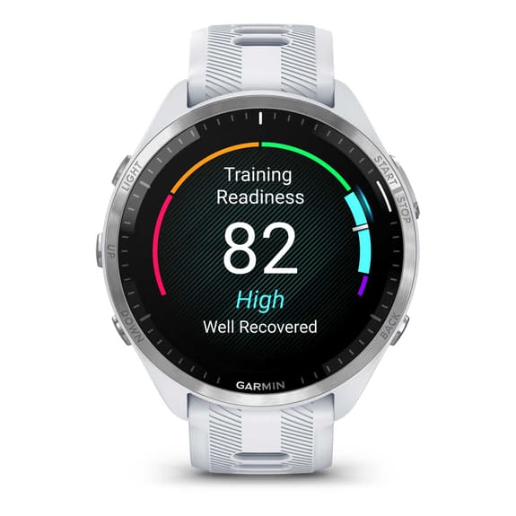 Garmin Forerunner 965 blanco correa blanco gris