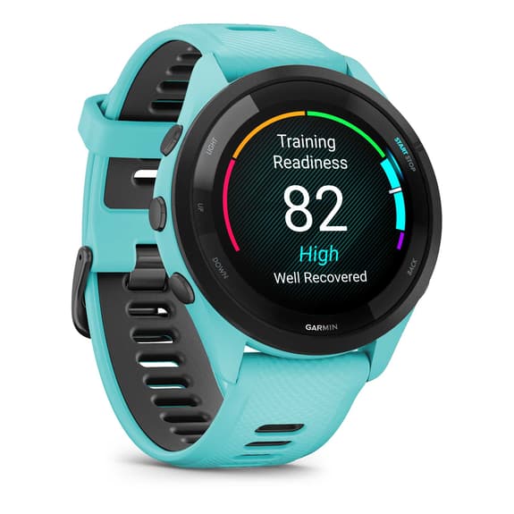 Garmin Forerunner 265 noir turquoise