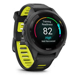 Garmin Forerunner 265S negro correa negro amarillo