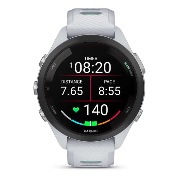 Cinturino Garmin Forerunner 265S nero bianco bianco verde