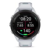 Cinturino Garmin Forerunner 265S nero bianco bianco verde