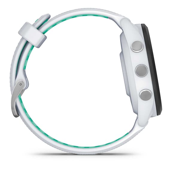 Cinturino Garmin Forerunner 265S nero bianco bianco verde