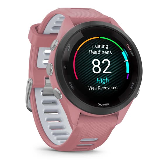 Cinturino Garmin Forerunner 265S nero rosa rosa grigio