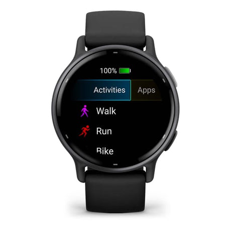 Garmin Vivoactive 5 negro correa silicona negro