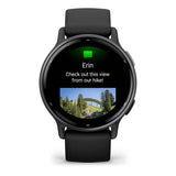 Garmin Vivoactive 5 negro correa silicona negro