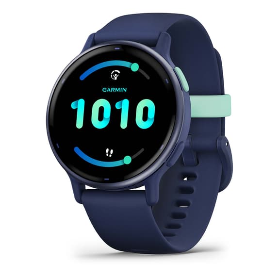 Cinturino in silicone blu Garmin Vivoactive 5 blu