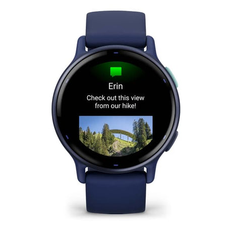 Garmin Vivoactive 5 azul correa silicona azul