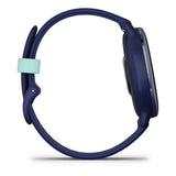 Bracelet silicone bleu Garmin Vivoactive 5 bleu