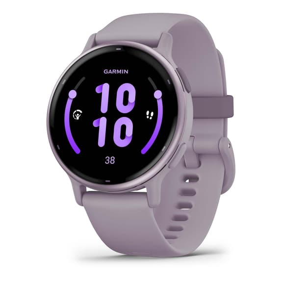 Garmin Vivoactive 5 lilla chiaro cinturino in silicone lilla