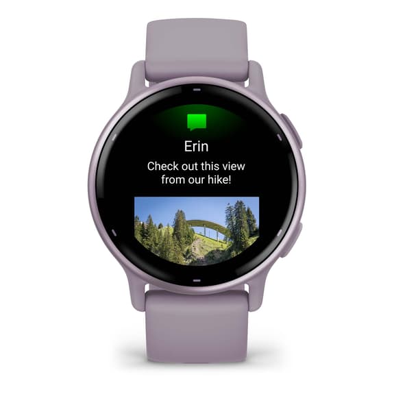 Garmin Vivoactive 5 lila claro correa silicona lila