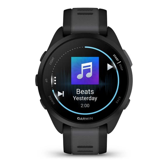 Garmin Forerunner 165 Musique noir