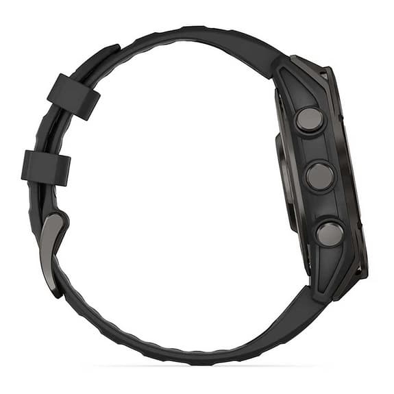 Cinturino Garmin fēnix 8 AMOLED Sapphire 47 mm Titanio grigio antracite nero