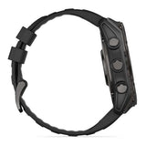 Garmin fēnix 8 AMOLED Sapphire 51 mm Titane gris anthracite bracelet noir