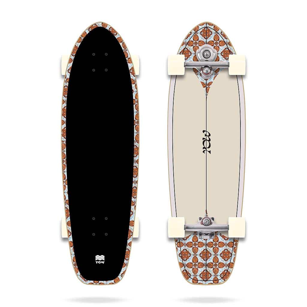 Surfskate Teahupoo 34" Power Surfing Série Yow