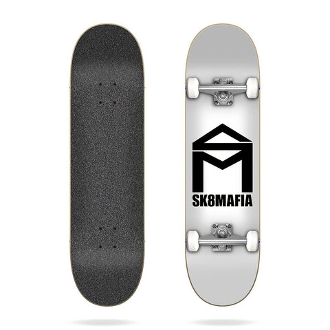 Hauslogo Weiß 6,0"x23,5" Sk8Mafia Micro Komplett