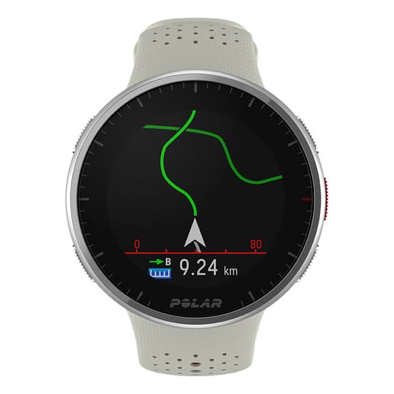 Pulsómetro GPS Polar Pacer Pro blanco rojo