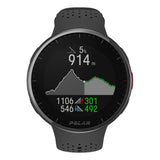 Cardiofréquencemètre GPS Polar Pacer Pro + capteur de fréquence cardiaque H10 gris noir