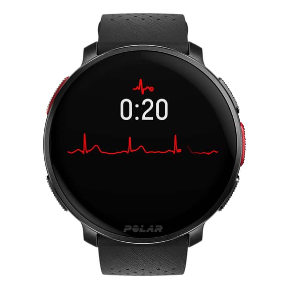 Pacchetto cardiofrequenzimetro GPS Polar Vantage V3 nero + sensore di frequenza cardiaca Polar H10