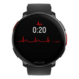 Cardiofrequenzimetro GPS Polar Vantage V3 nero cinturino in silicone nero