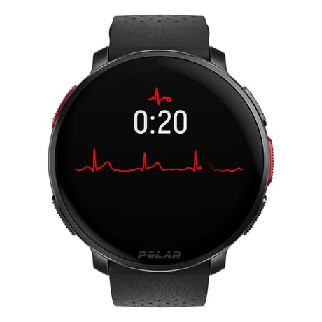 Cardiofréquencemètre GPS Polar Vantage V3 noir bracelet en silicone noir