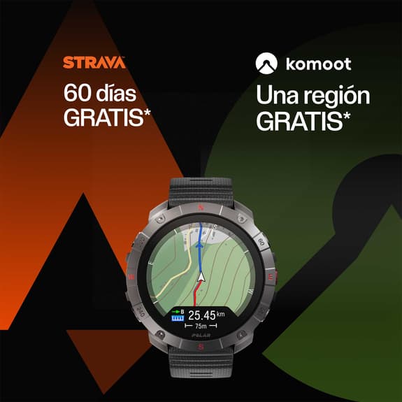 Polar Grit X2 Pro acero gris