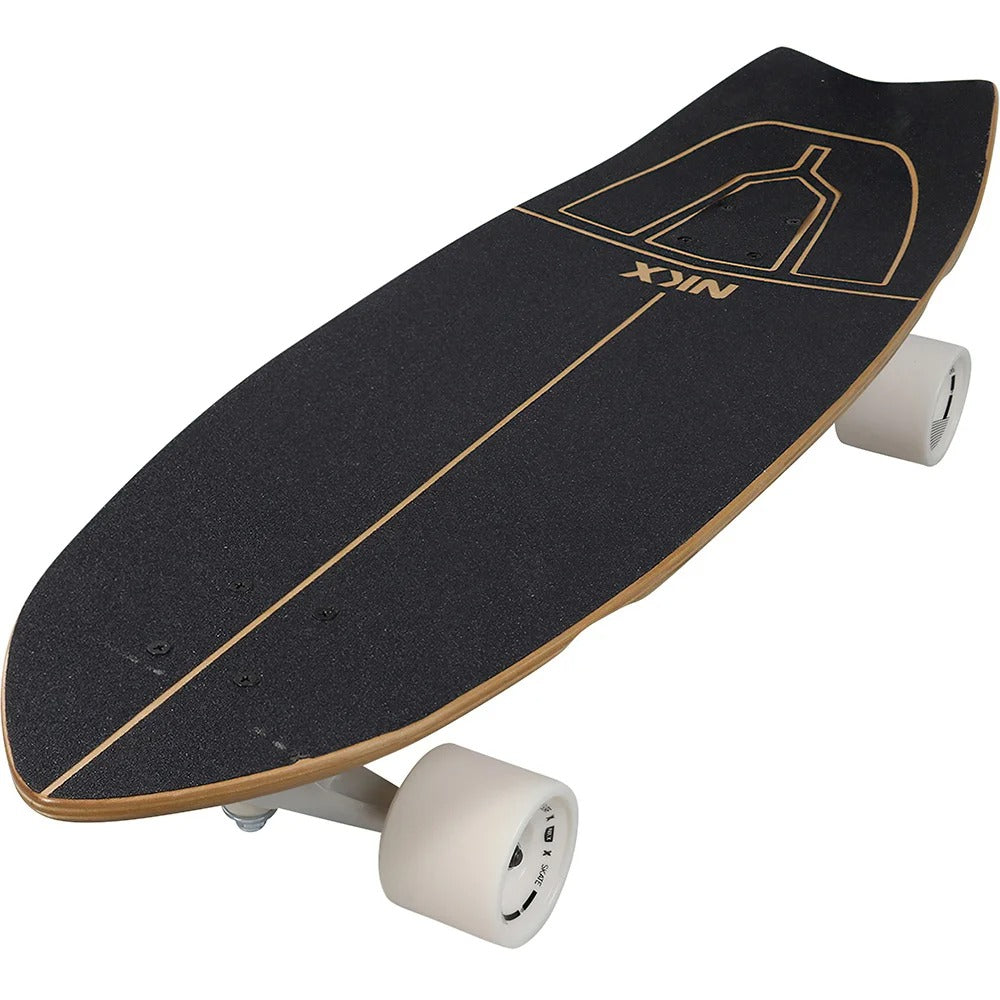 Surfskate Maverick Marron/Noir NKX