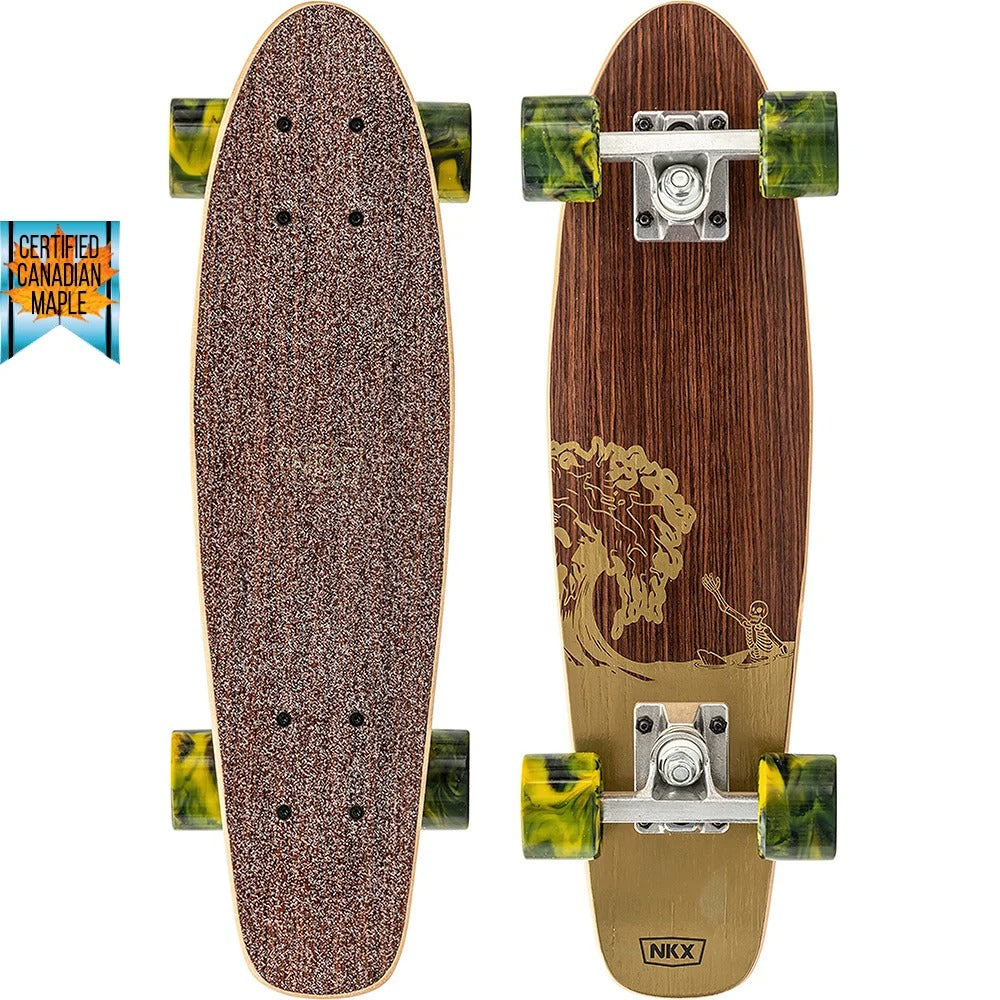 NKX Bones Mini Cruiser Skateboard 22"