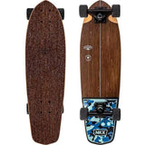 NKX Classic Mini Cruiser Skateboard Series Marron/Azul