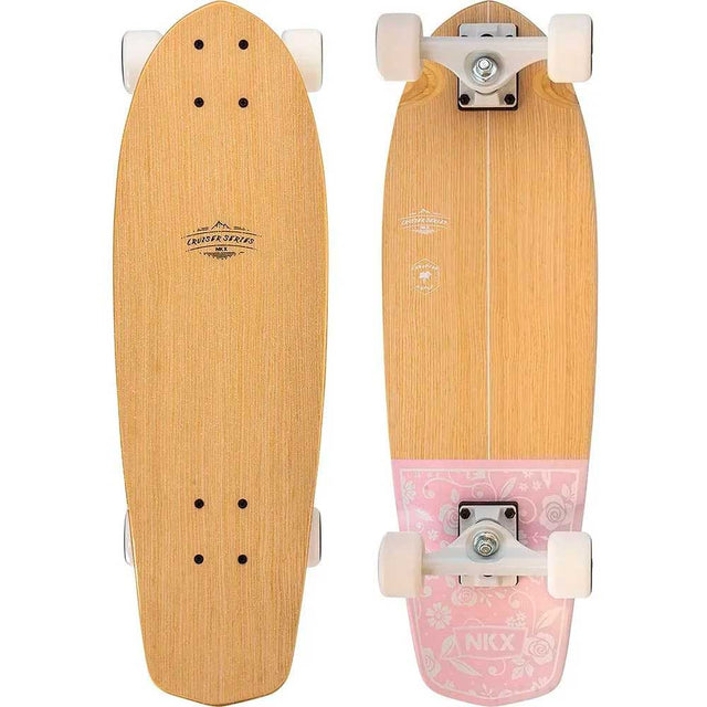 NKX Classic Mini Cruiser Skateboard Series Peach