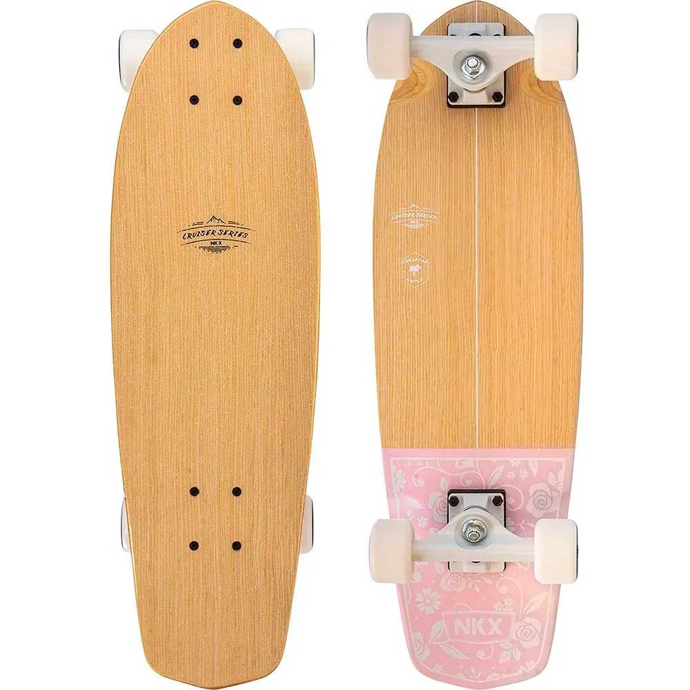 NKX Classic Mini Cruiser Skateboard Series Peach