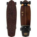 NKX Classic Mini Cruiser Skateboard Series Negro/Oro