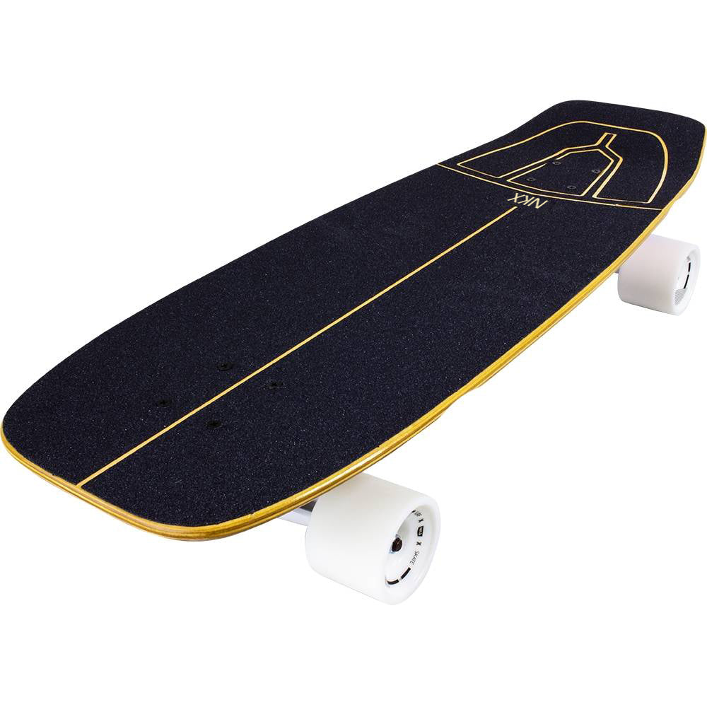 Surfskate Wide Series Orange/Blau NKX